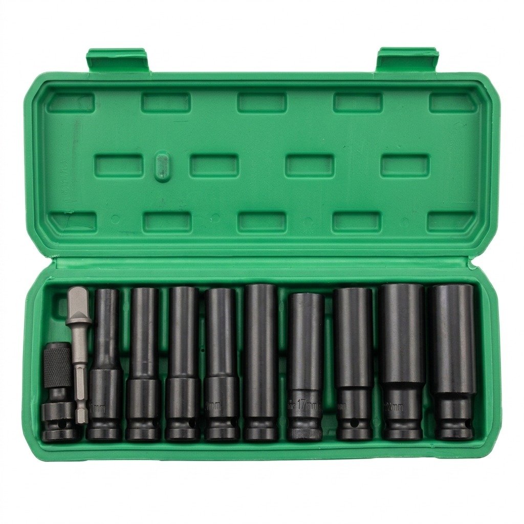 9 dados de impacto Set de 9 dados de impacto y adaptador - Image 1